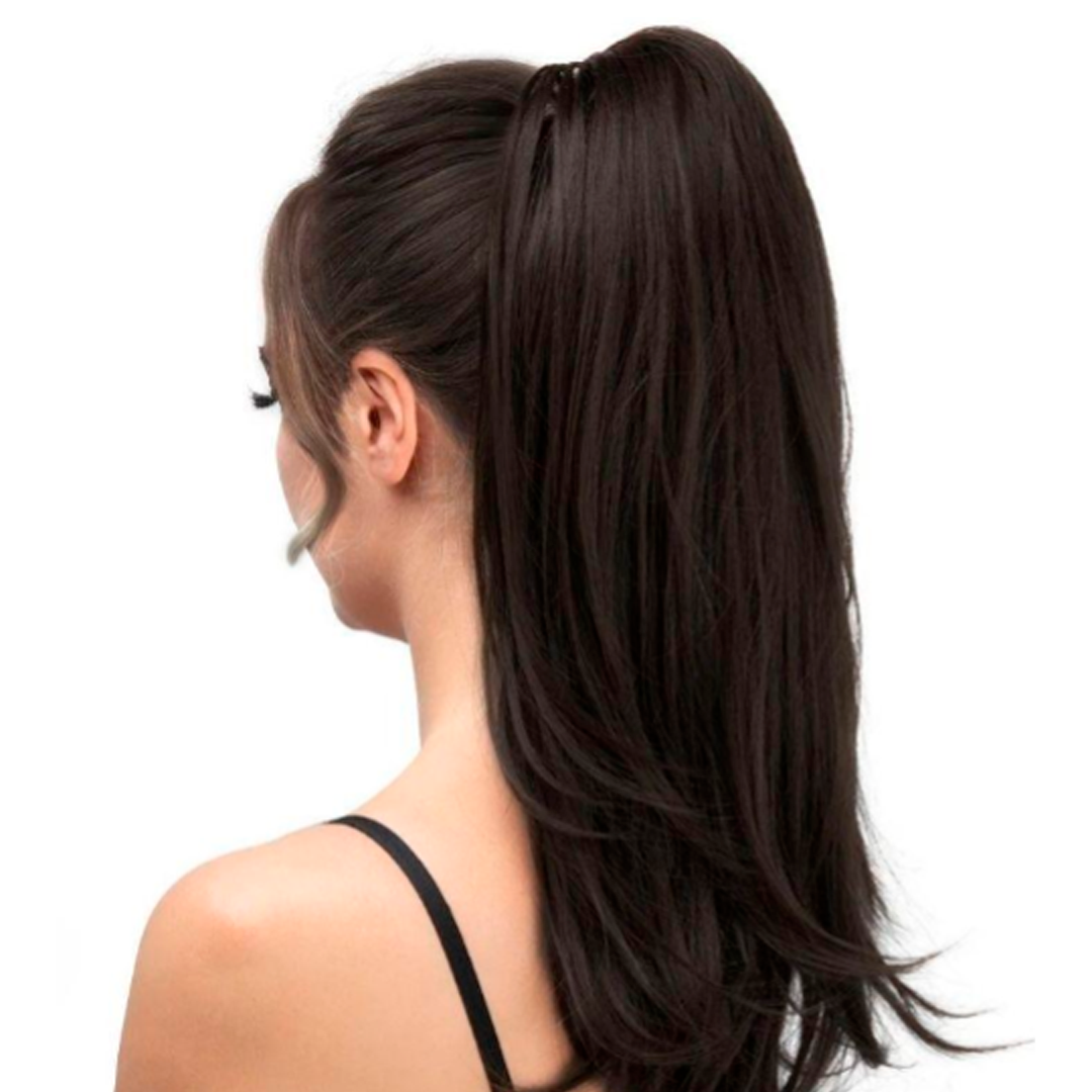 Extensión de cola de caballo con clip de garra elegante