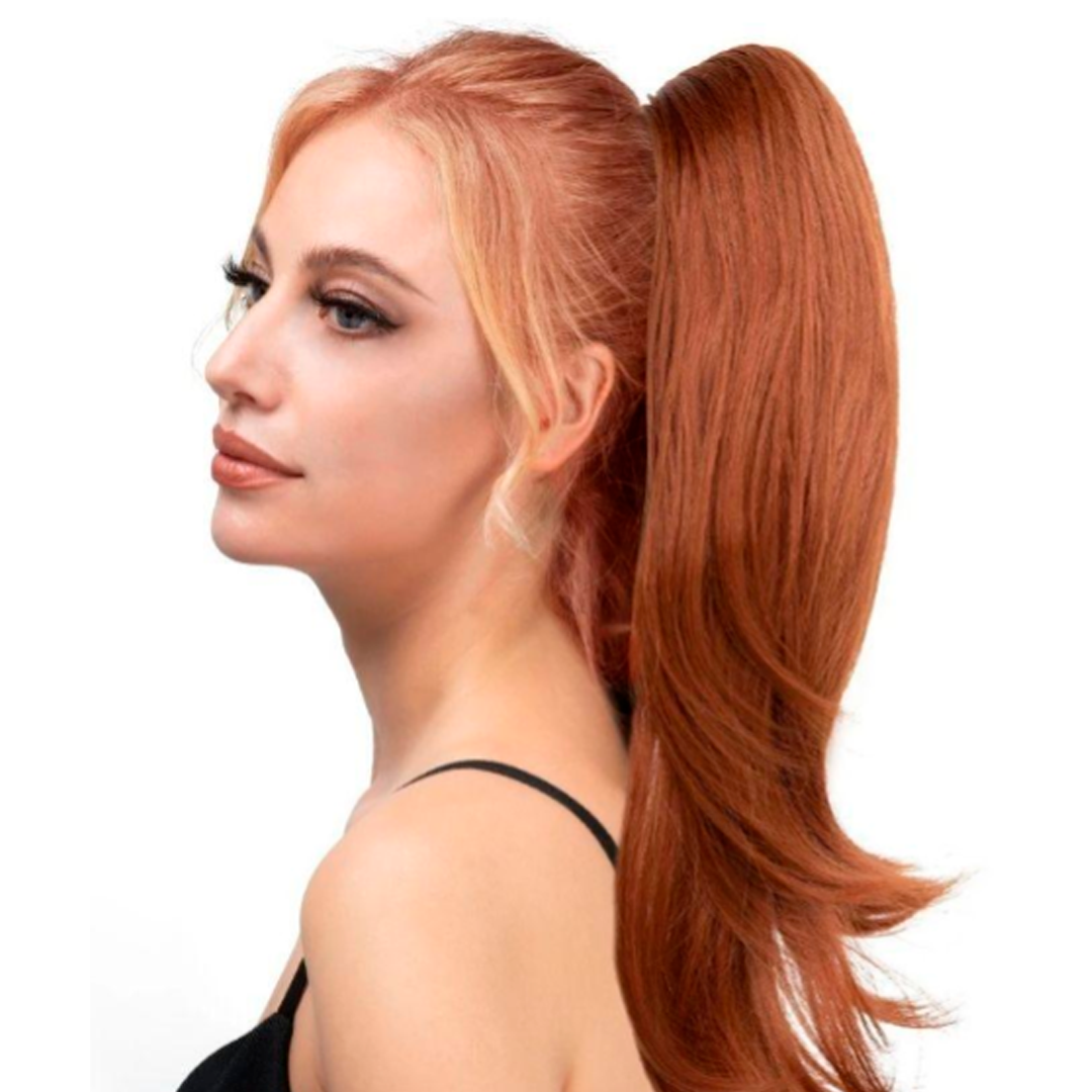 Extensión de cola de caballo con clip de garra elegante