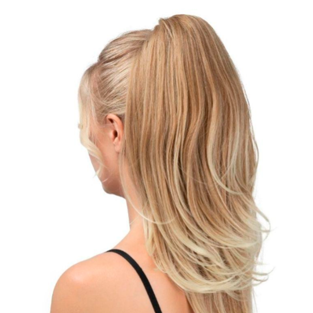 Extensión de cola de caballo con clip de garra elegante