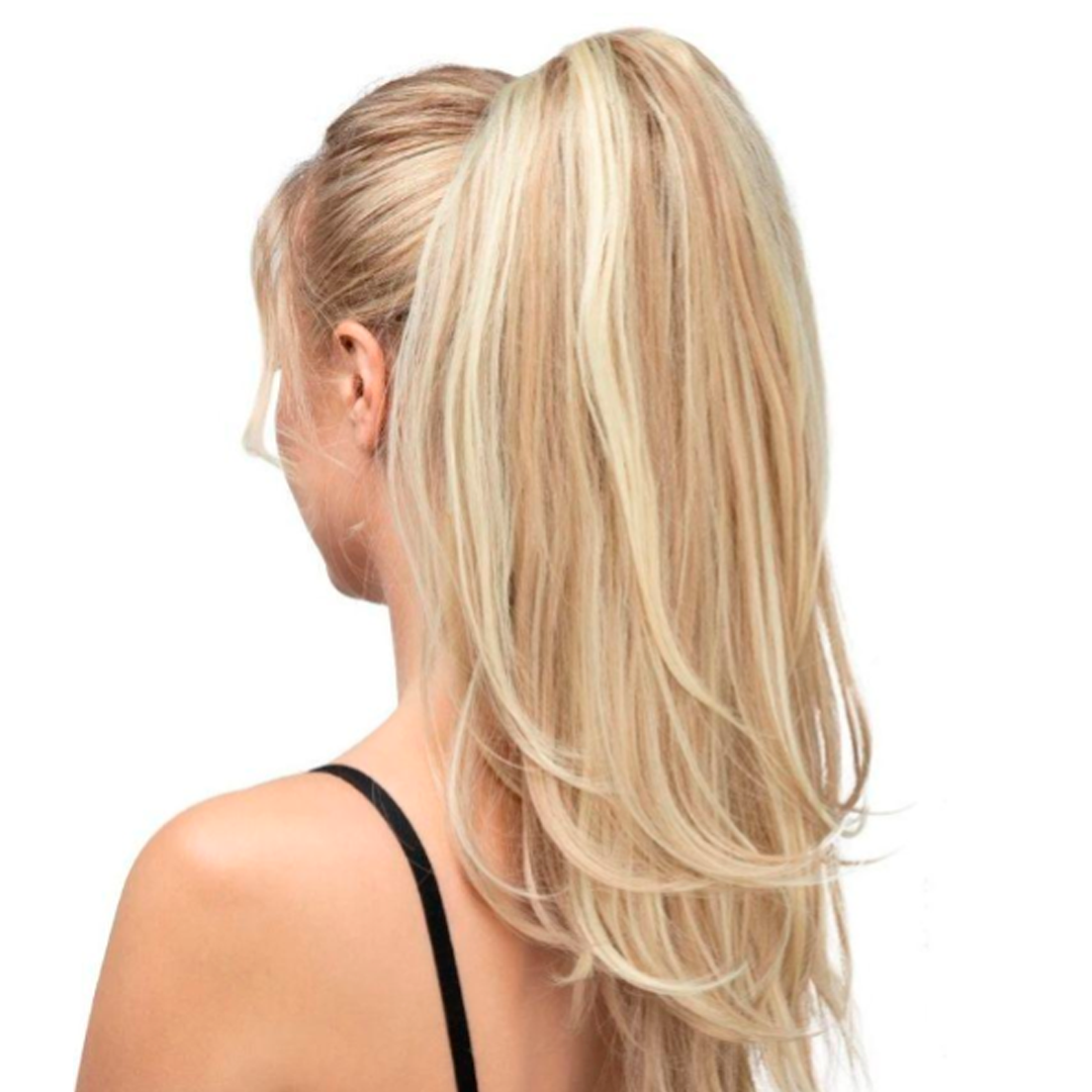 Extensión de cola de caballo con clip de garra elegante