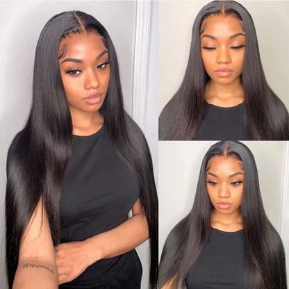 Straight Brazilian Virgin Human Hair Bundles – 3 Pieces, 10-40 Inches - 10" 10" 10" - Lyvelle