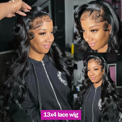 Peruvian Body Wave HD Lace Wig – 100% Virgin Hair, Pre-Plucked Hairline - 16" / 4x4 Closure Wigs / Body Wave - Lyvelle