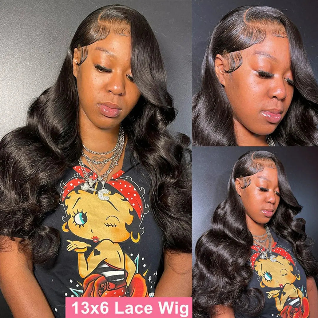 Peruvian Body Wave HD Lace Wig – 100% Virgin Hair, Pre-Plucked Hairline - 16" / 4x4 Closure Wigs / Body Wave - Lyvelle