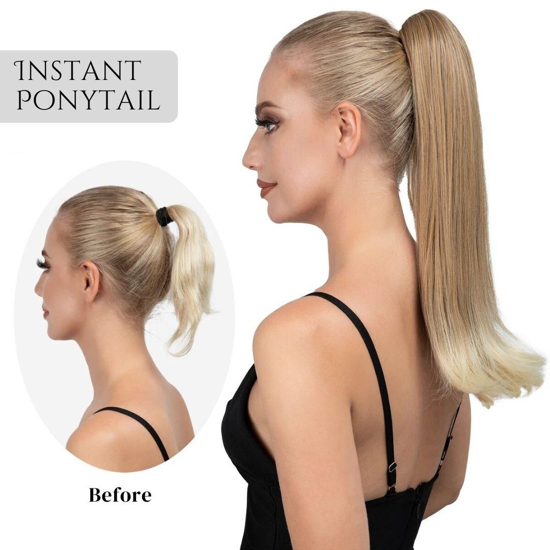 LongSilky Clip-In Ponytail - Lyvelle