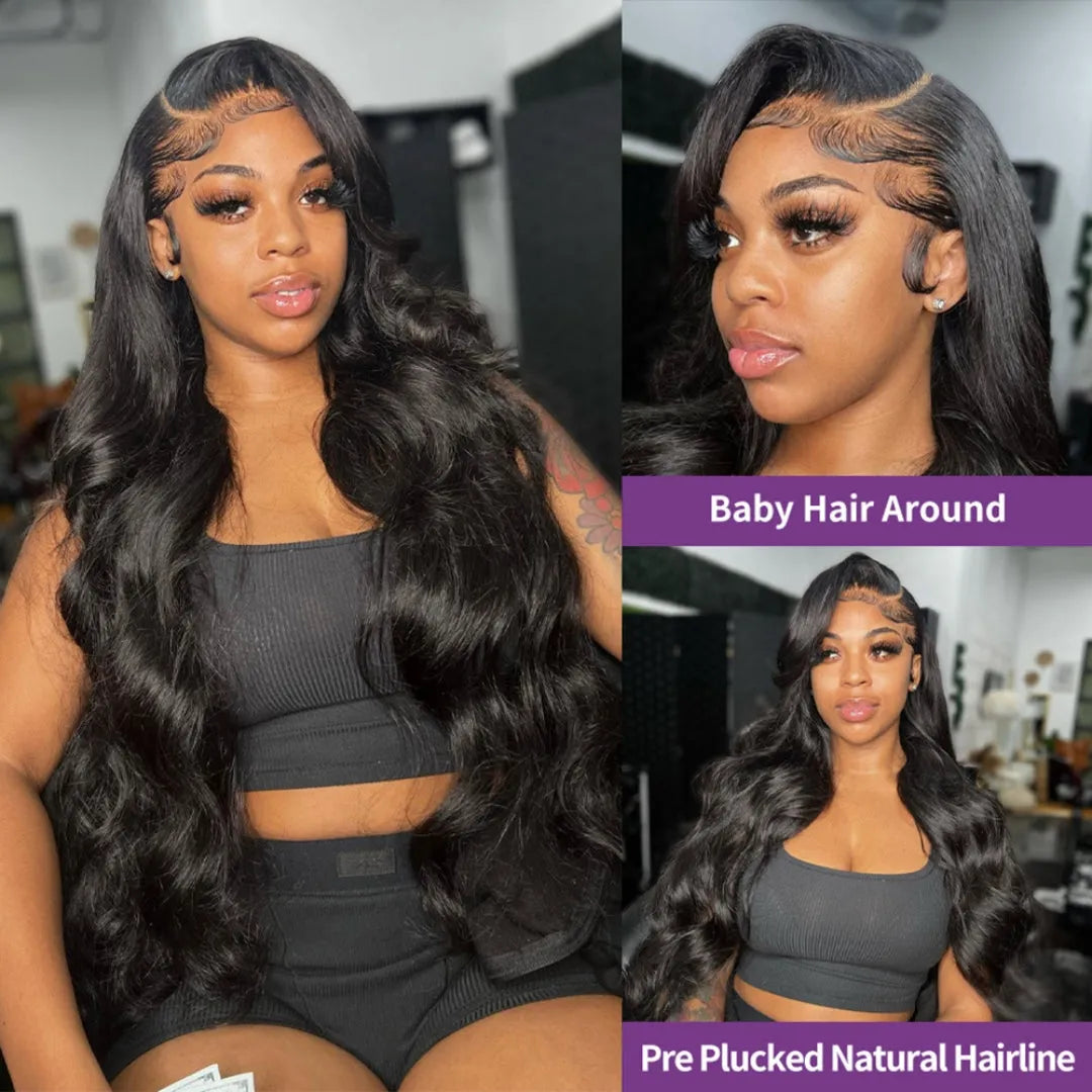 Peruvian Body Wave HD Lace Wig – 100% Virgin Hair, Pre-Plucked Hairline - 16" / 4x4 Closure Wigs / Body Wave - Lyvelle