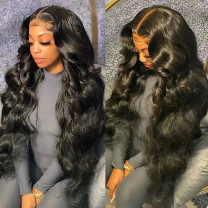 Body Wave HD Lace Closure Wig – 18-38 Inch, Brazilian Human Hair - 18" / 5x5 Closure Wigs / 180% - Lyvelle