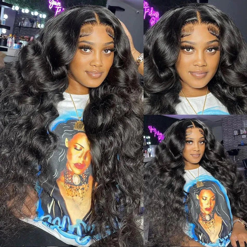 Body Wave HD Lace Closure Wig – 18-38 Inch, Brazilian Human Hair - 18" / 13x6 Frontal Wig / 180% - Lyvelle