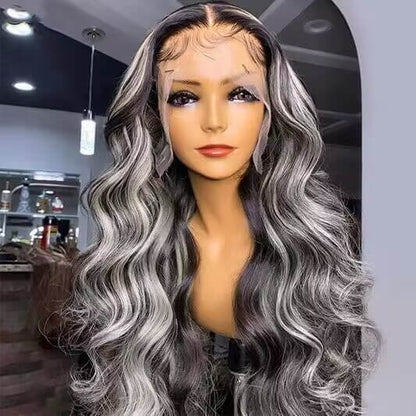 Barbie-Inspired Blonde Highlight Lace Front Wigs - Pre-Plucked 13x4/13x6 Glueless Human Hair Wigs for Women - 16 / 5x5 Pre Cut Glueless / P1b/613-Body Wave-150% - Lyvelle