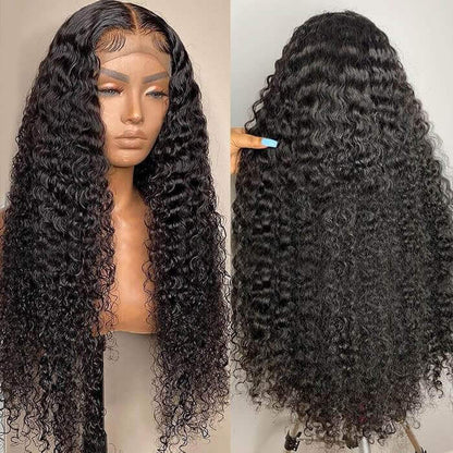 Upgraded Skinlike HD Lace Curly Wig - 13x6 & 13x4 Frontal, Human Hair, Invisible Small Knot Design - 10 / 13x4 HD Lace / 150% - Lyvelle