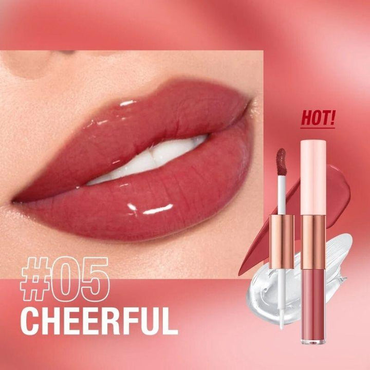 Glamour Matte Lipstick Double Head - Lyvelle