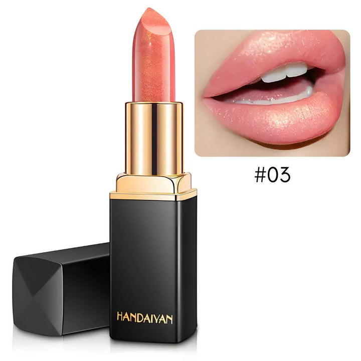 GlamourGlow Waterproof Lipstick - Lyvelle