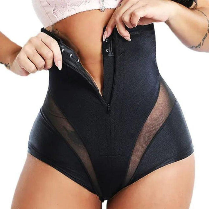 Lace Body Shaper with Zipper - Lyvelle