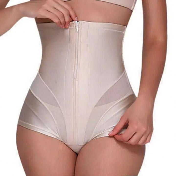 Lace Body Shaper with Zipper - Lyvelle