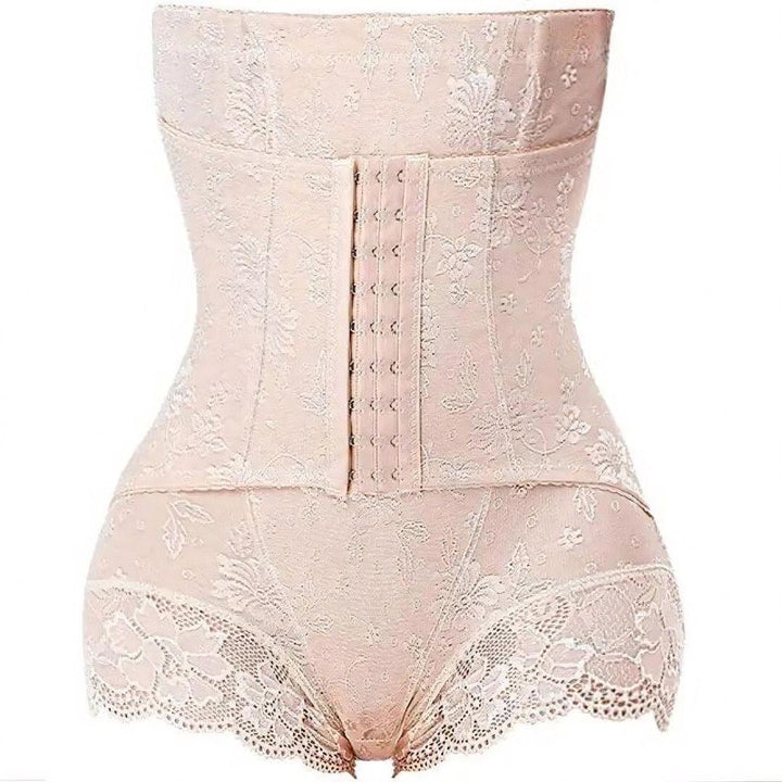 Lace Body Shaper with Zipper - Lyvelle