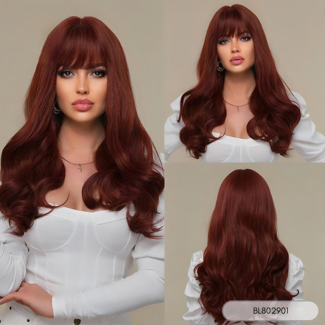 Long Ombre Wig with Bangs - Lyvelle