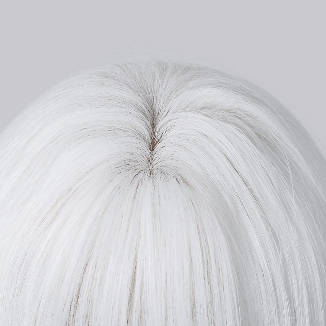 Long White Synthetic Wig - Lyvelle