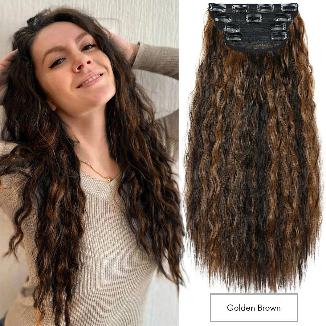 Royal Luxe Clip-In Hair Extensions - Lyvelle