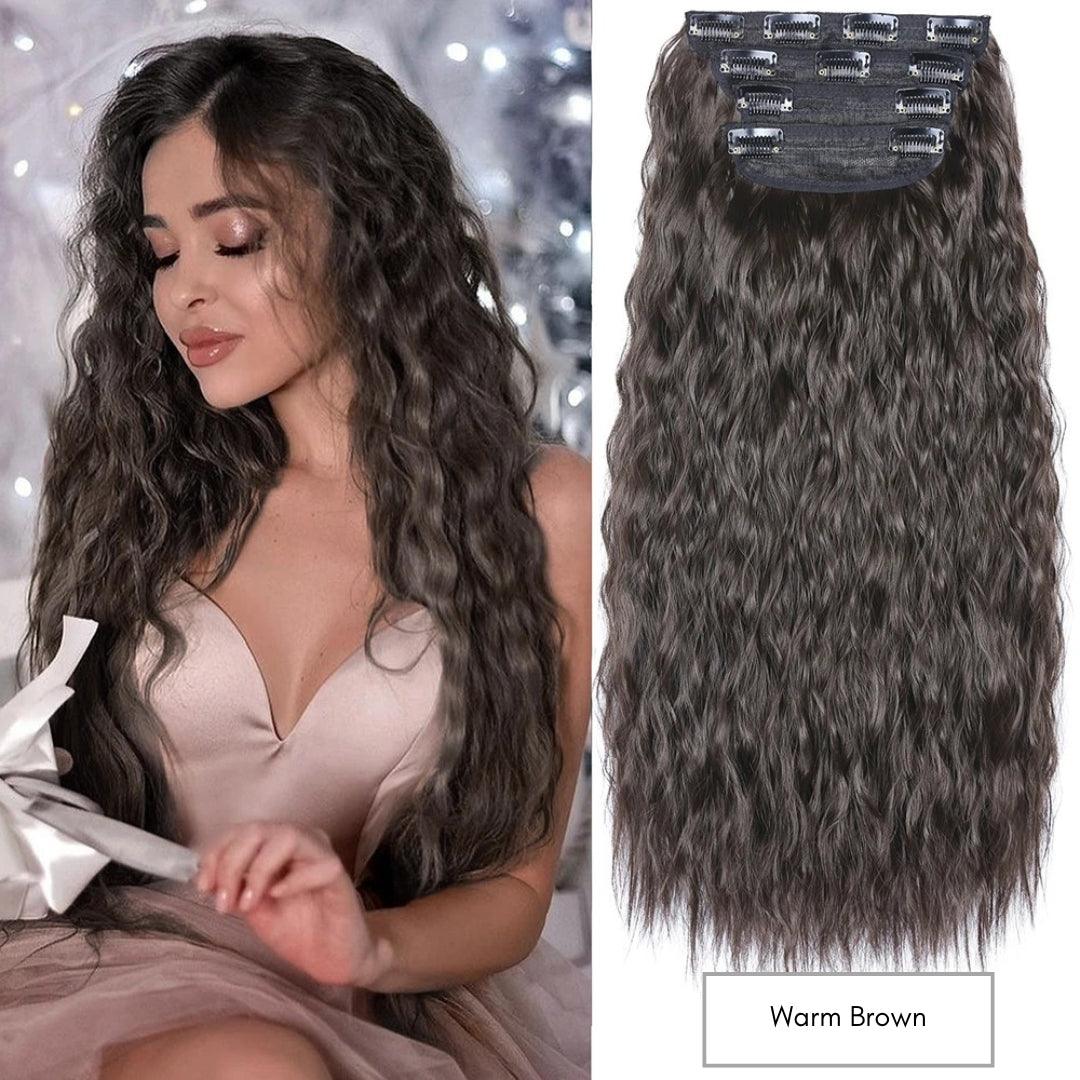 Royal Luxe Clip-In Hair Extensions - Lyvelle