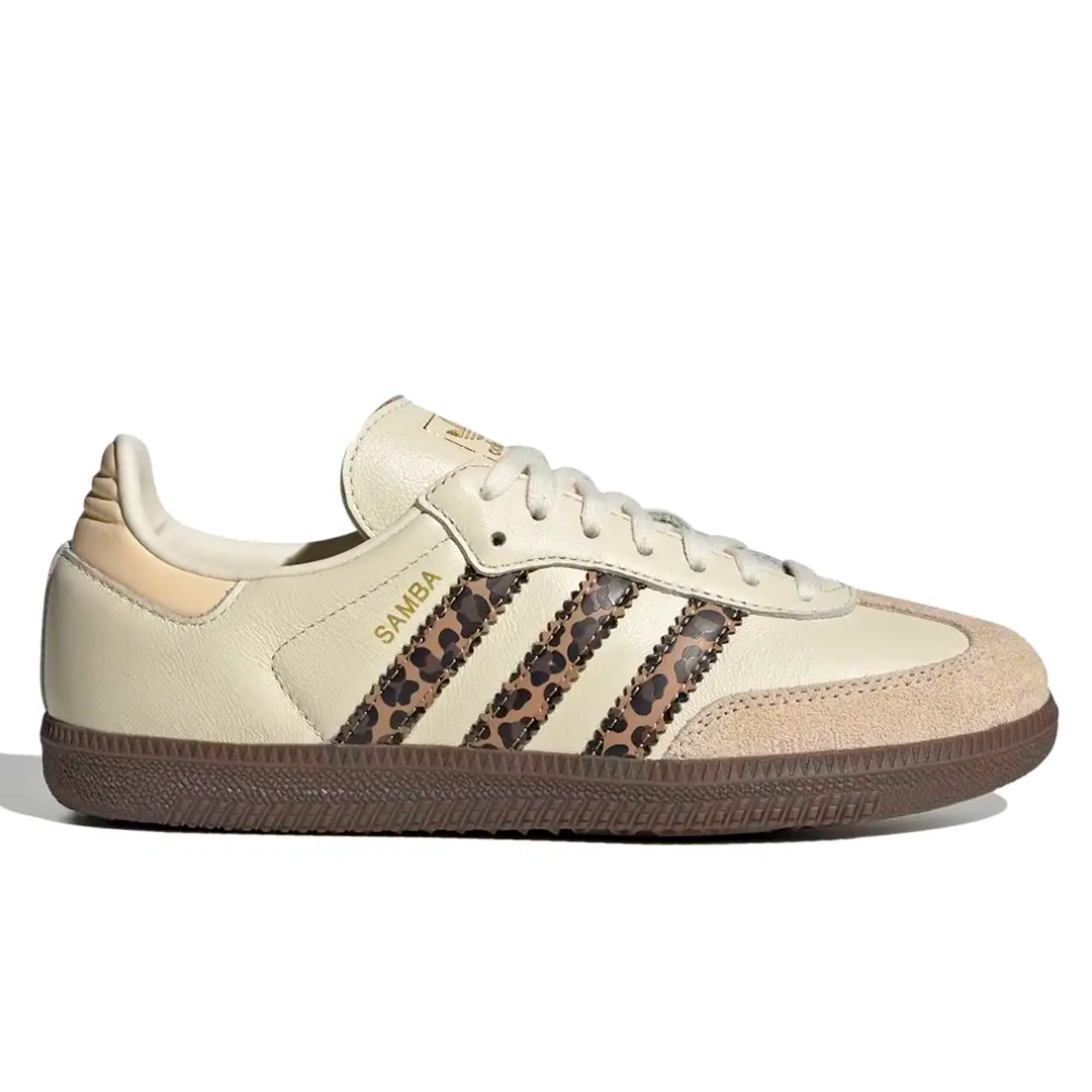 Samba OG "Leopard Cream White"