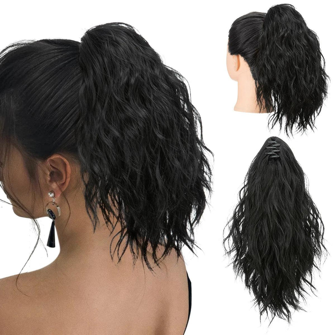 ShortCurly Clip-In Ponytail - Lyvelle