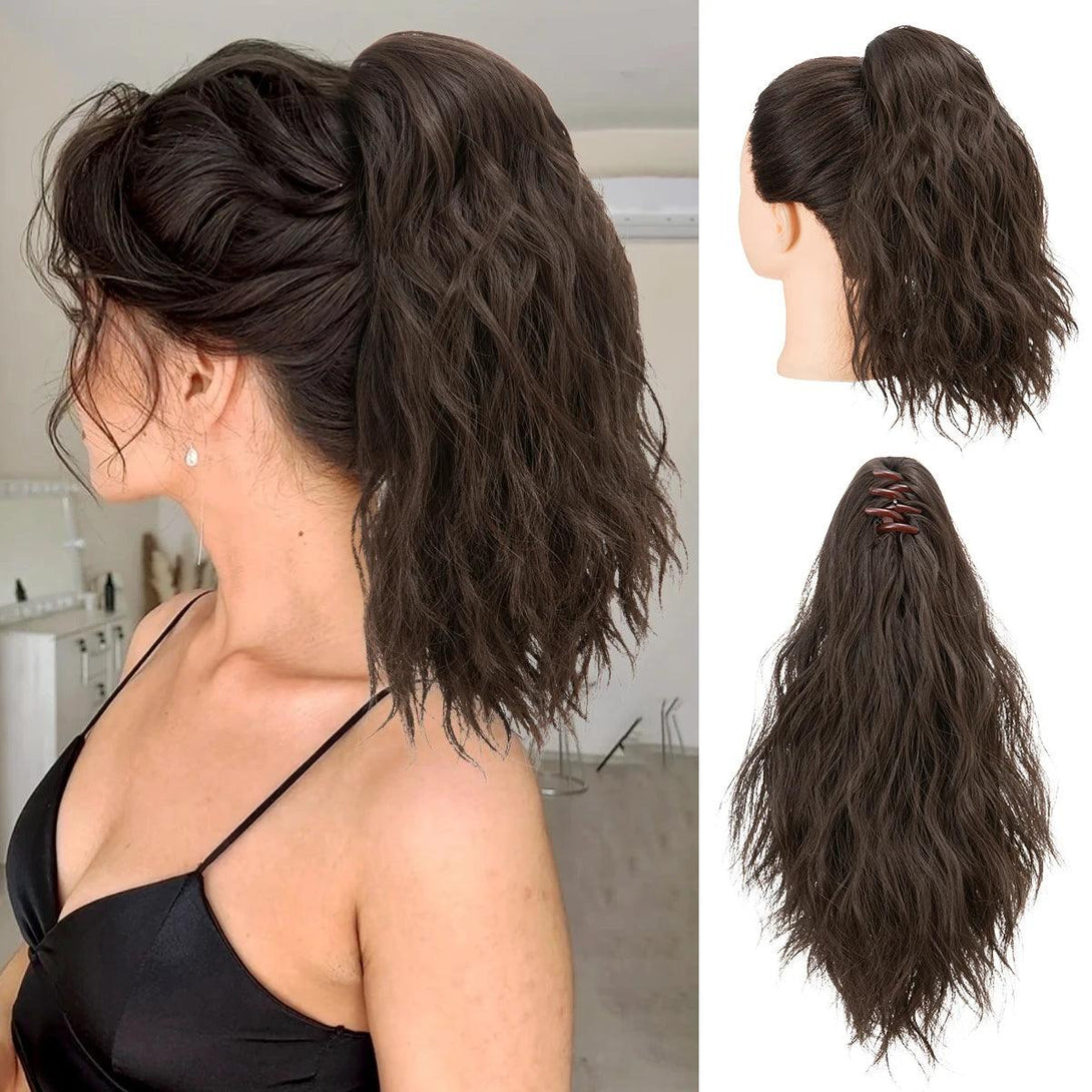 ShortCurly Clip-In Ponytail - Lyvelle