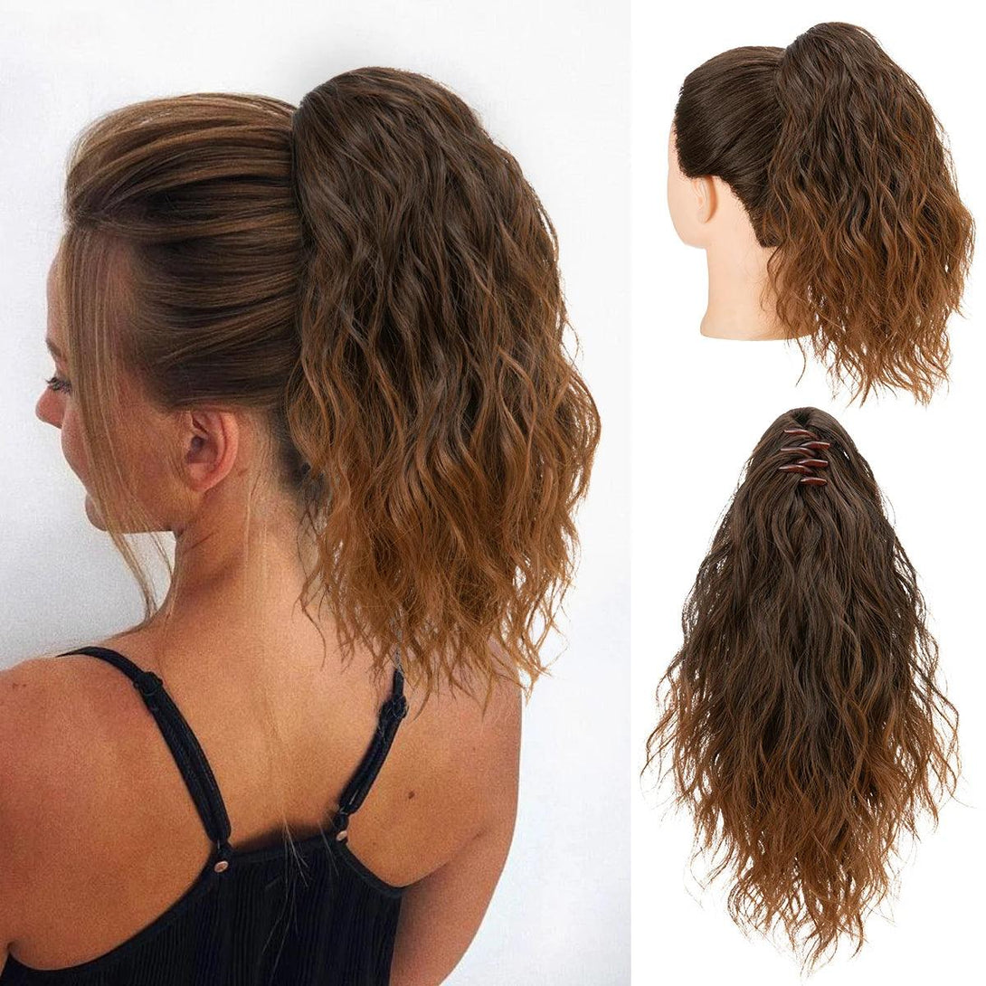 ShortCurly Clip-In Ponytail - Lyvelle