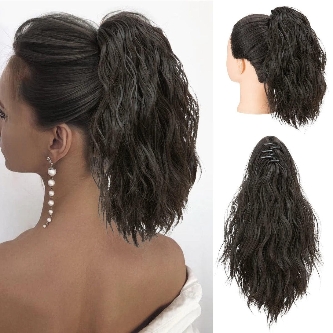 ShortCurly Clip-In Ponytail - Lyvelle