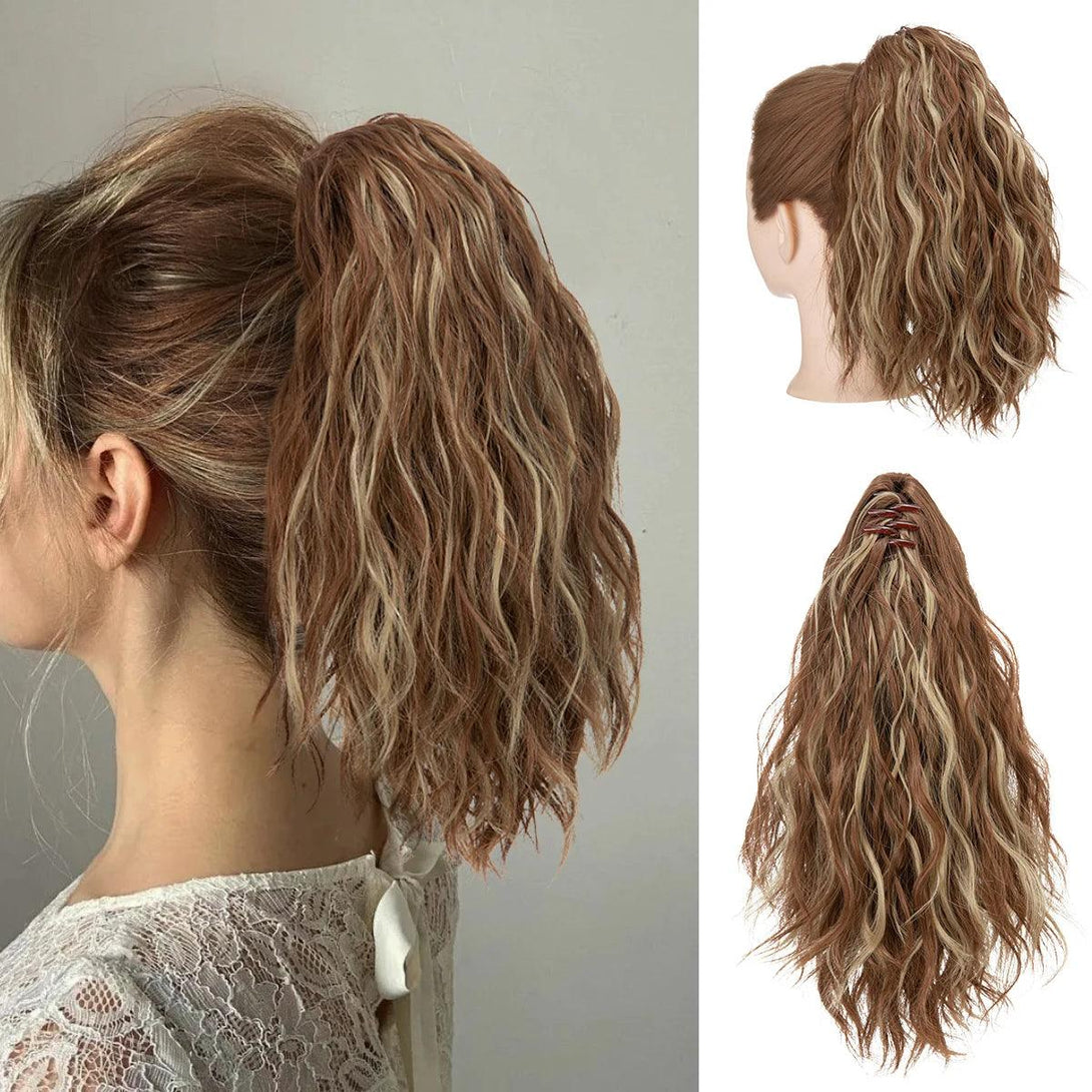 ShortCurly Clip-In Ponytail - Lyvelle