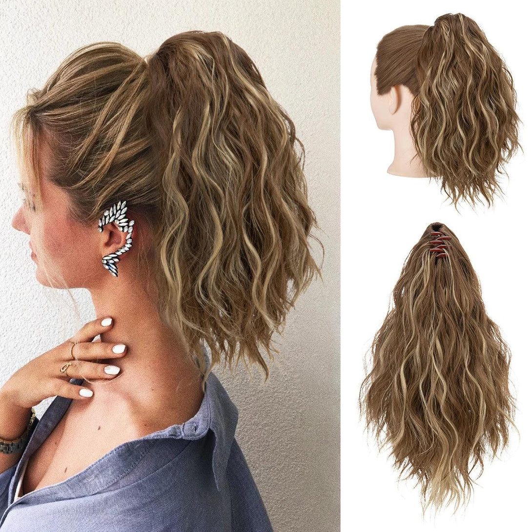 ShortCurly Clip-In Ponytail - Lyvelle