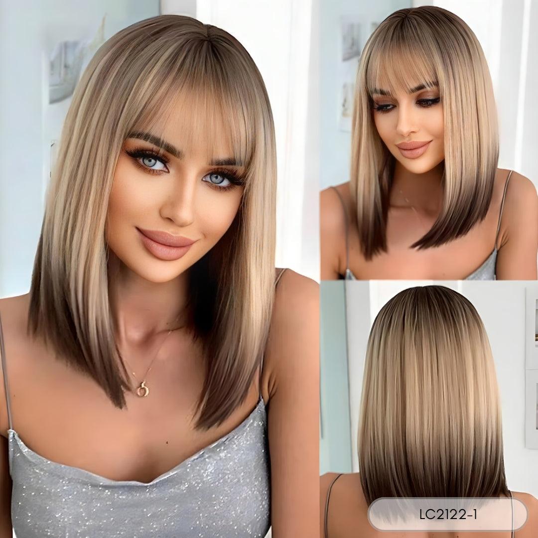 Straight Bob Wig – Sleek and Stylish - Lyvelle