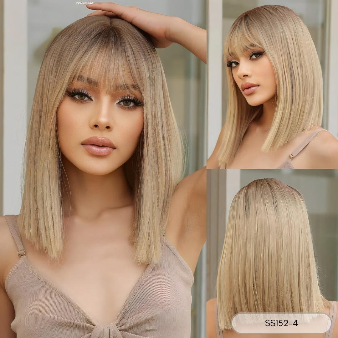 Straight Bob Wig – Sleek and Stylish - Lyvelle