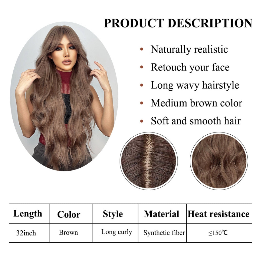 Super Long Curly Wavy Wig - Lyvelle