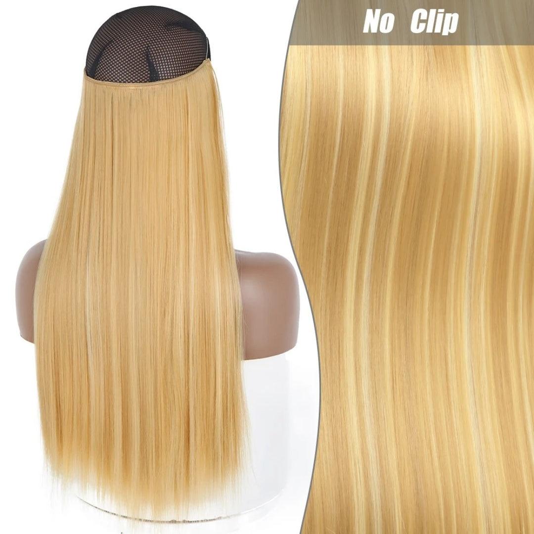 Synthetic Long Straight Hair Extension - No Clips - Lyvelle