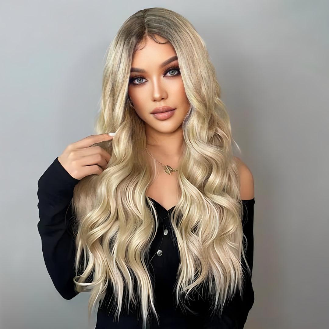 Synthetic Long Wavy Hair Extension - No Clips - Lyvelle