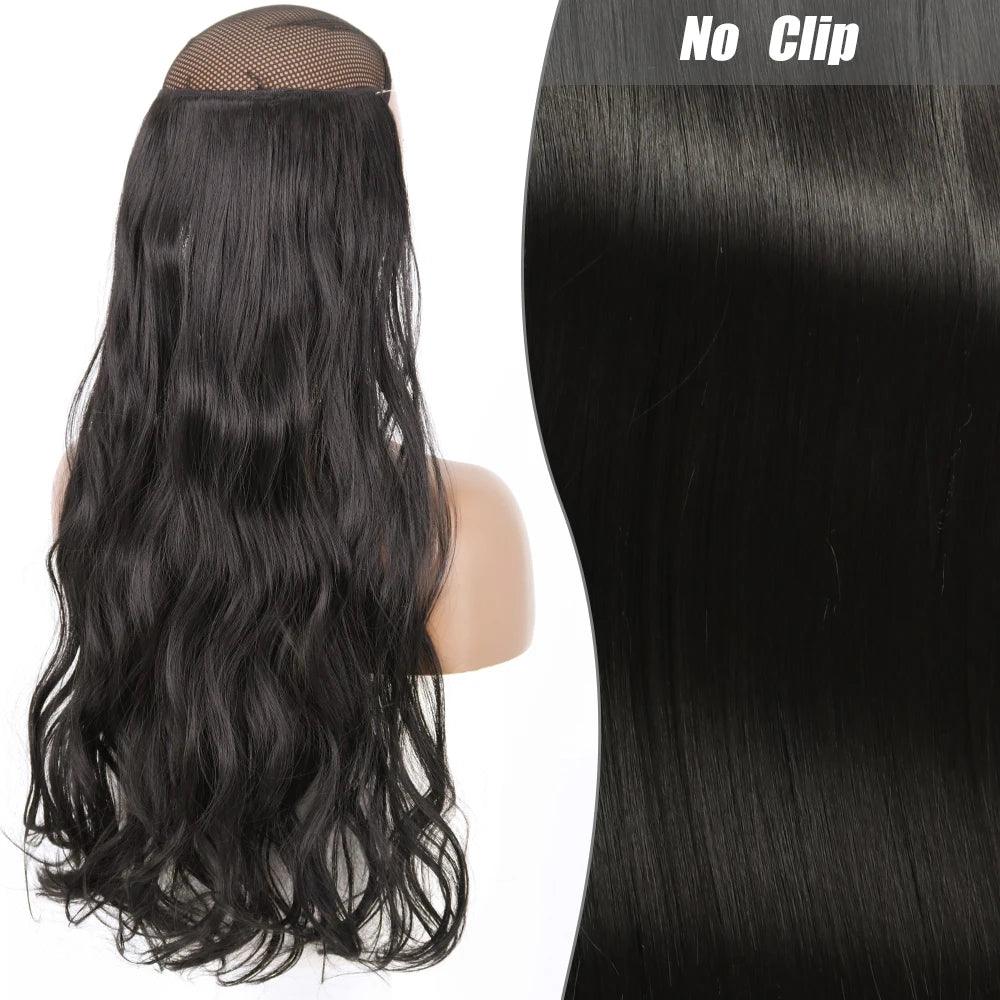 Synthetic Long Wavy Hair Extension - No Clips - Lyvelle