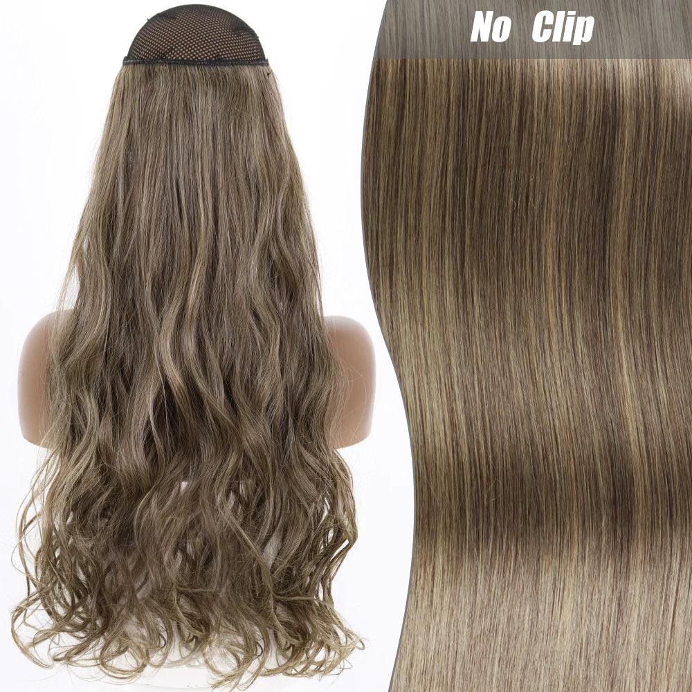 Synthetic Long Wavy Hair Extension - No Clips - Lyvelle