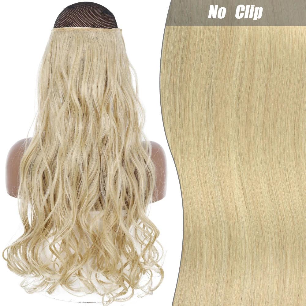 Synthetic Long Wavy Hair Extension - No Clips - Lyvelle