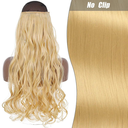 Synthetic Long Wavy Hair Extension - No Clips - Lyvelle