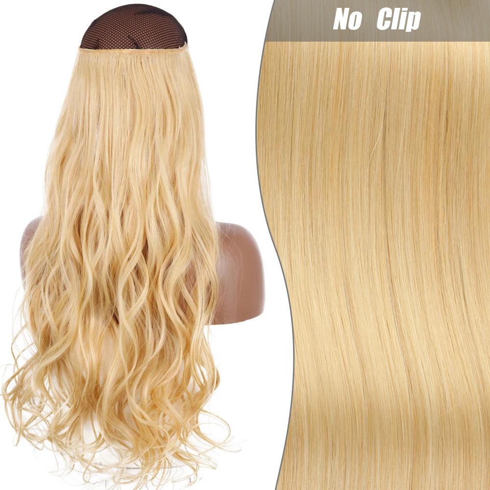 Synthetic Long Wavy Hair Extension - No Clips - Lyvelle