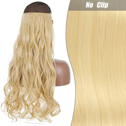 Synthetic Long Wavy Hair Extension - No Clips - Lyvelle