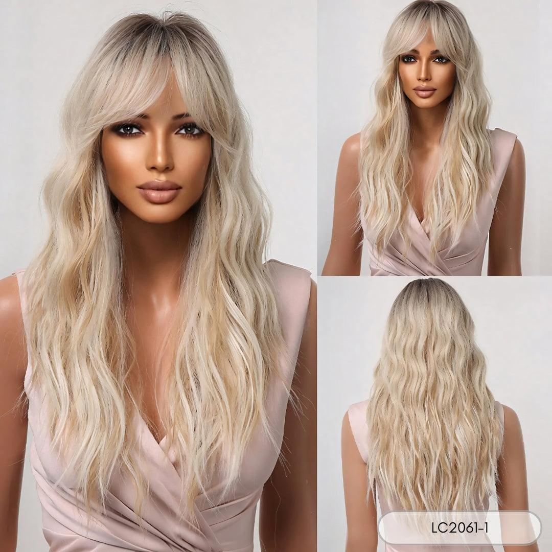 Synthetic Long Wavy Ombre Wig - Lyvelle