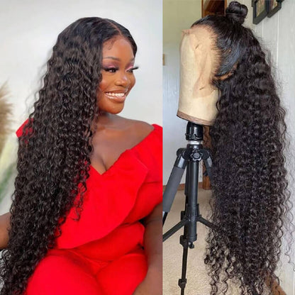 Upgraded Skinlike HD Lace Curly Wig - 13x6 & 13x4 Frontal, Human Hair, Invisible Small Knot Design - 10 / 13x4 HD Lace / 150% - Lyvelle