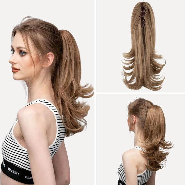 WavyClip Long Ponytail Synthetic Extensions - Lyvelle