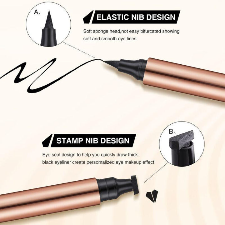 QuickStamp Dual-Ended Eyeliner - Lyvelle