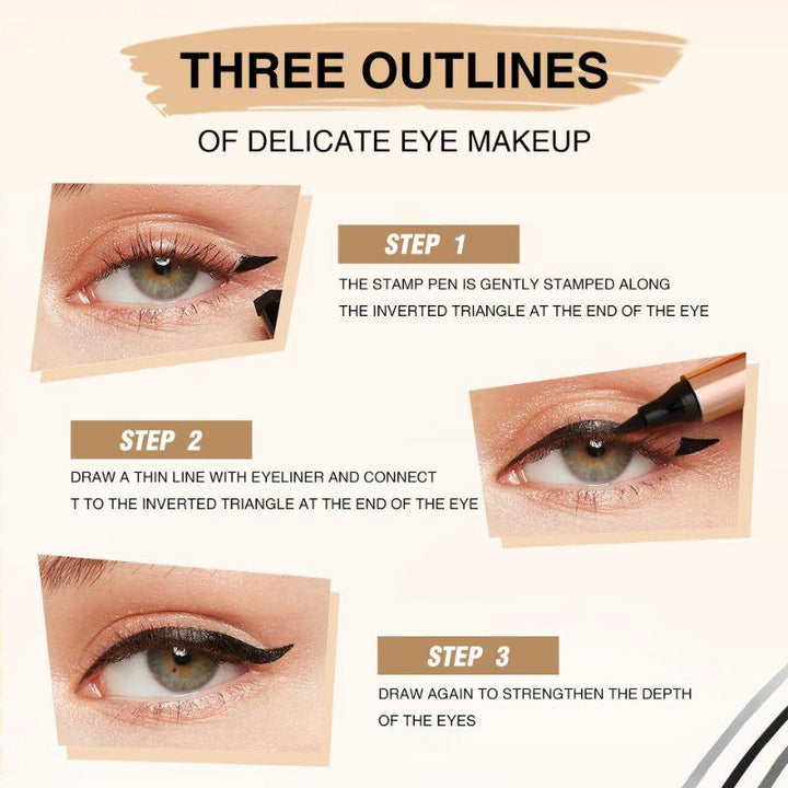 QuickStamp Dual-Ended Eyeliner - Lyvelle