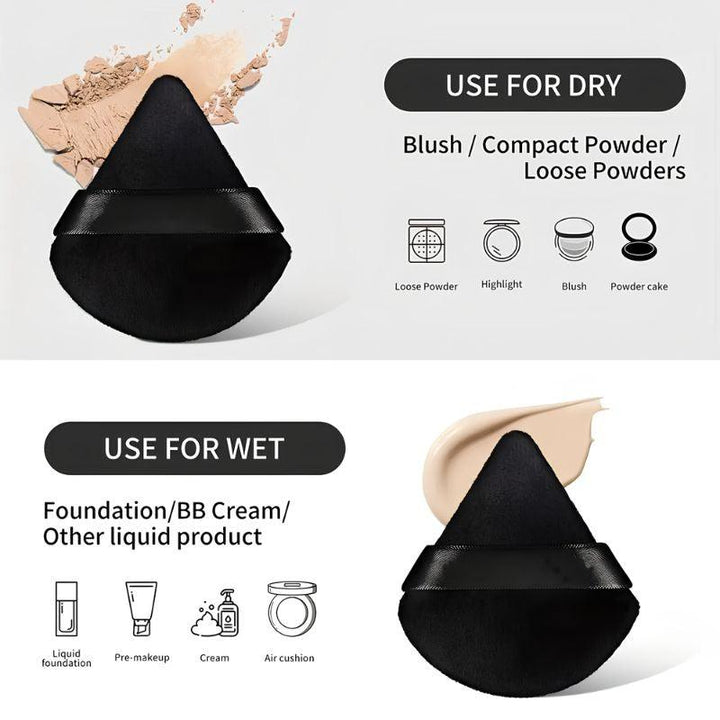 Triangle Makeup Sponge - Lyvelle